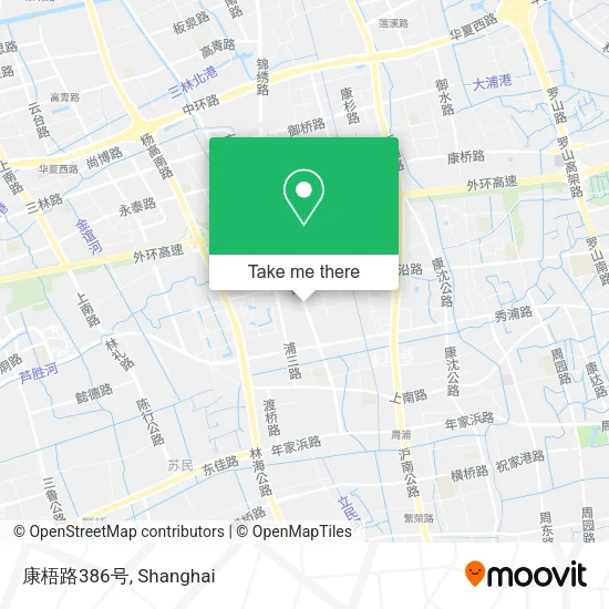 康梧路386号 map