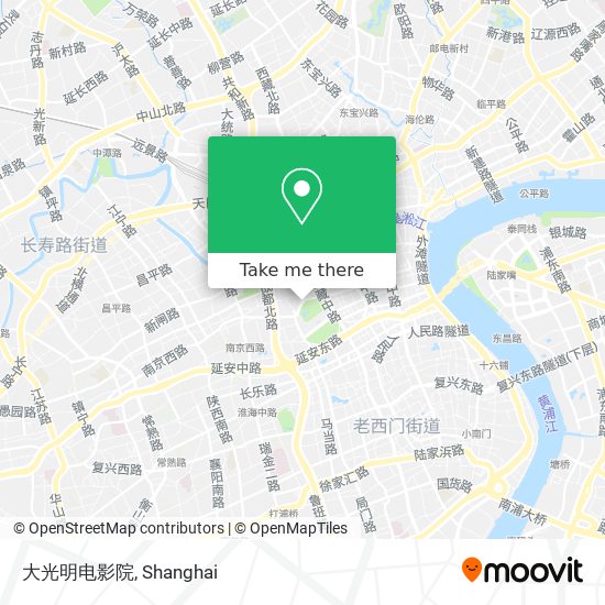 大光明电影院 map