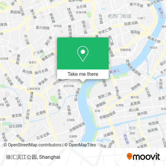 徐汇滨江公园 map