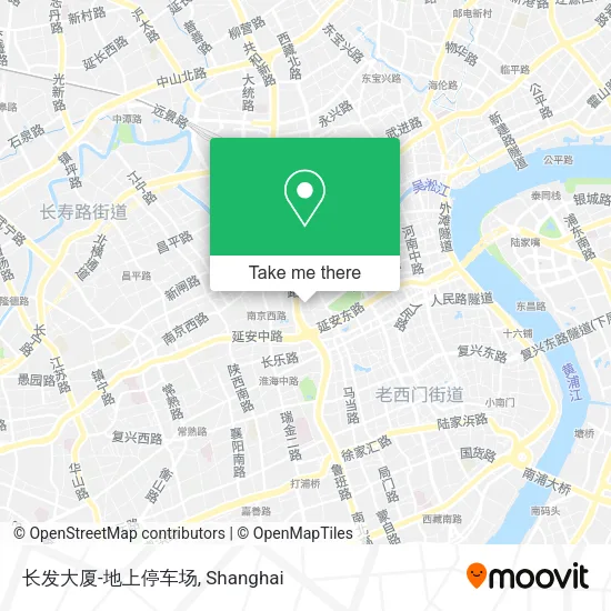 长发大厦-地上停车场 map