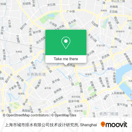 上海市城市排水有限公司技术设计研究所 map