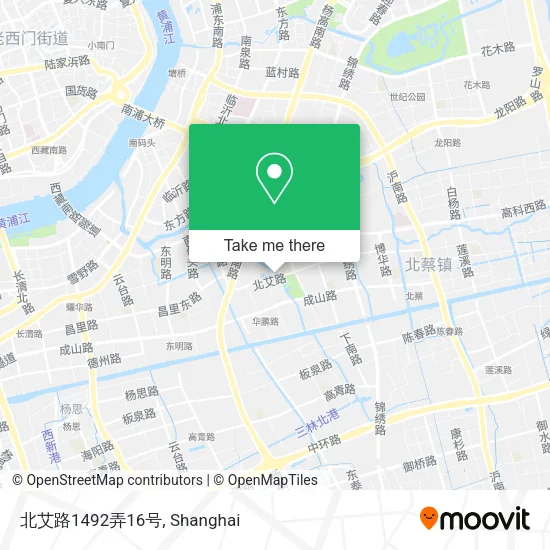北艾路1492弄16号 map