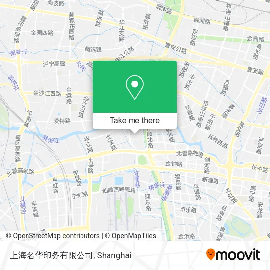 上海名华印务有限公司 map