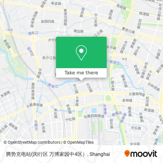 腾势充电站 map