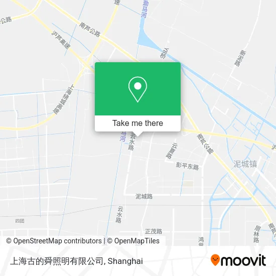 上海古的舜照明有限公司 map