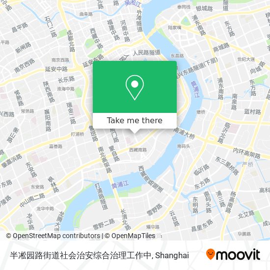 半凇园路街道社会治安综合治理工作中 map