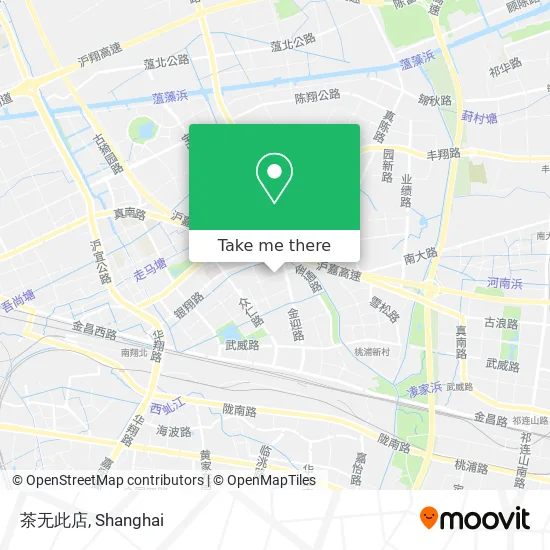 茶无此店 map