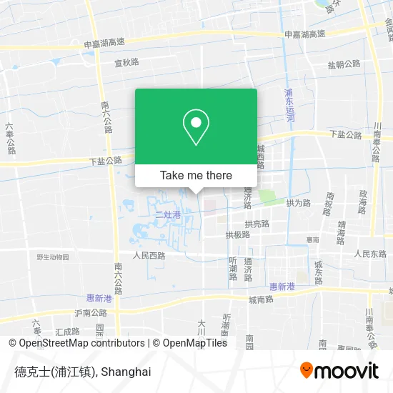 德克士(浦江镇) map