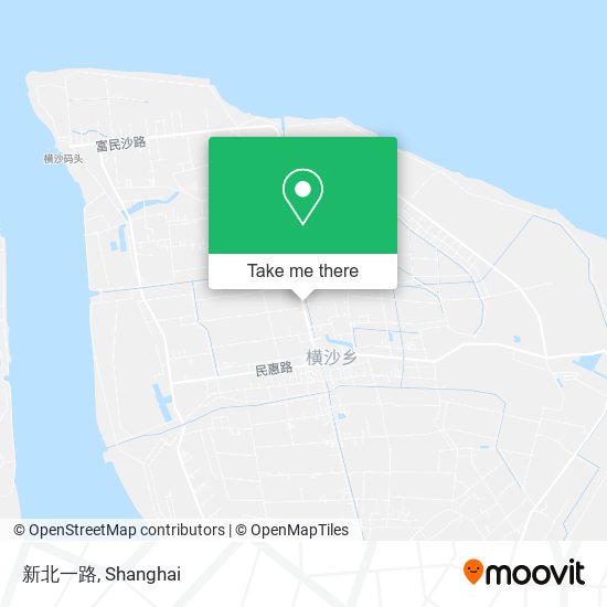 新北一路 map