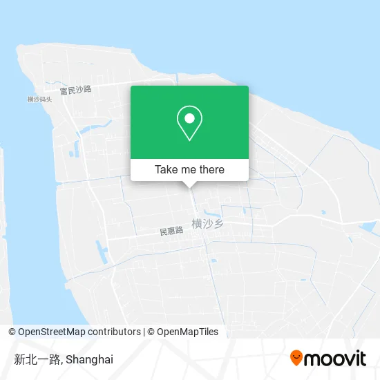 新北一路 map