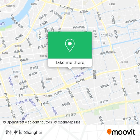 北何家巷 map