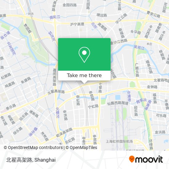 北翟高架路 map