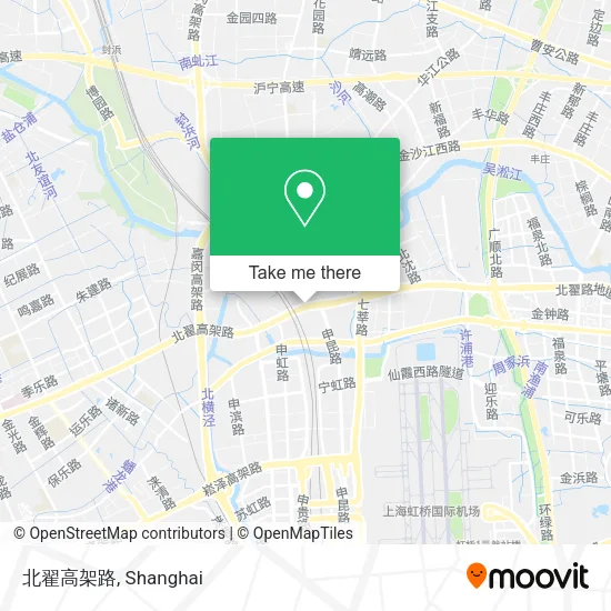 北翟高架路 map