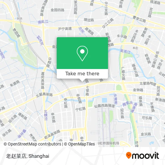 老赵菜店 map
