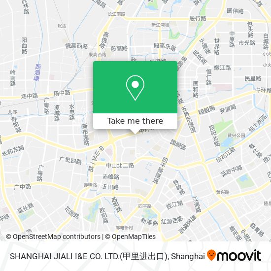 SHANGHAI JIALI I&E CO. LTD.(甲里进出口) map