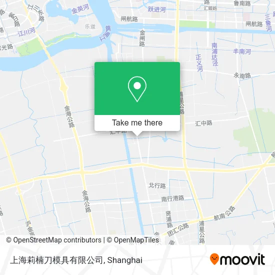 上海莉楠刀模具有限公司 map