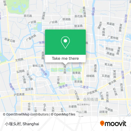 小堰头村 map