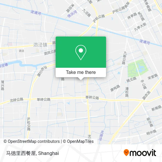 马德里西餐屋 map