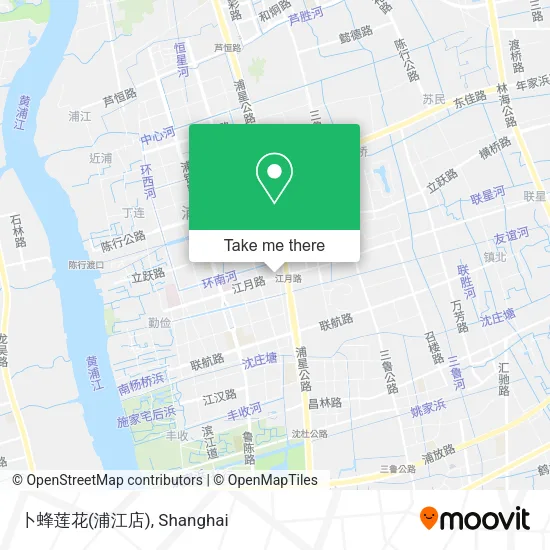 卜蜂莲花(浦江店) map