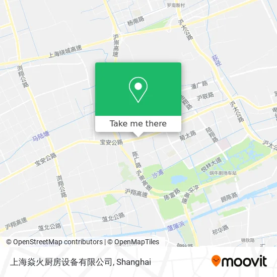 上海焱火厨房设备有限公司 map
