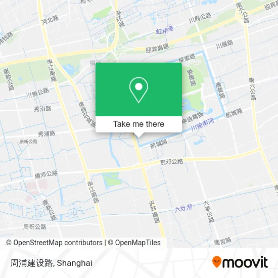 周浦建设路 map