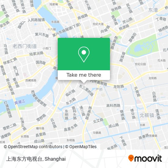 上海东方电视台 map