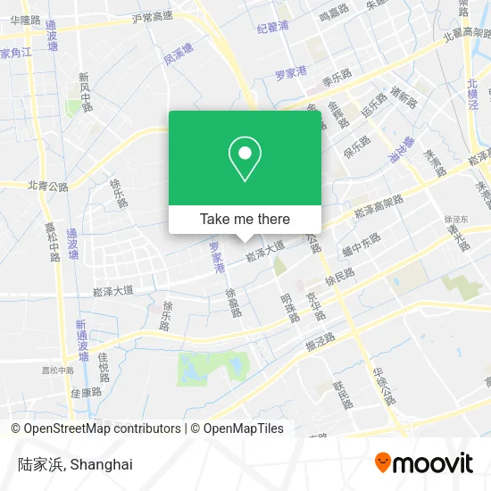 陆家浜 map