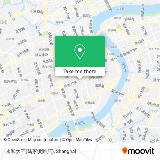 永和大王(陆家浜路店) map