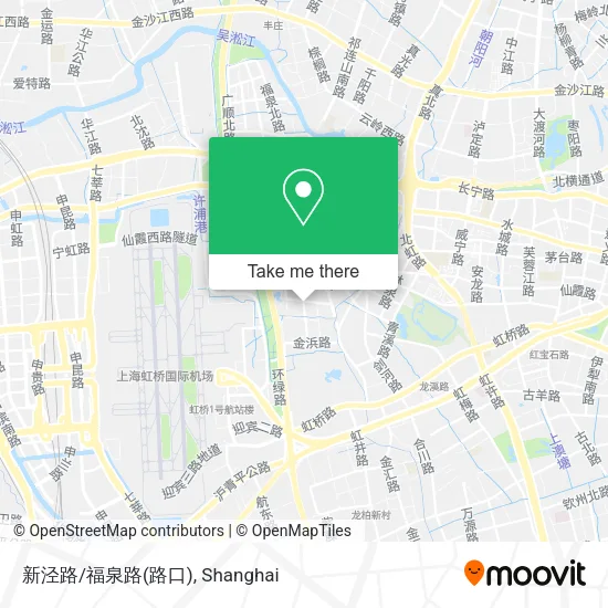 新泾路/福泉路(路口) map