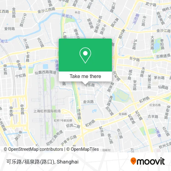 可乐路/福泉路(路口) map