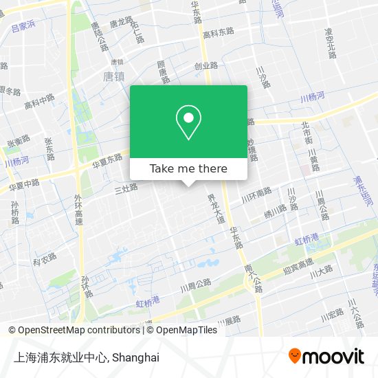 上海浦东就业中心 map