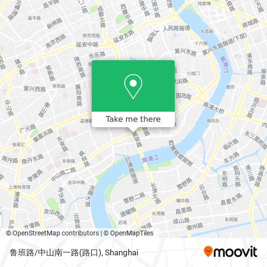 鲁班路/中山南一路(路口) map