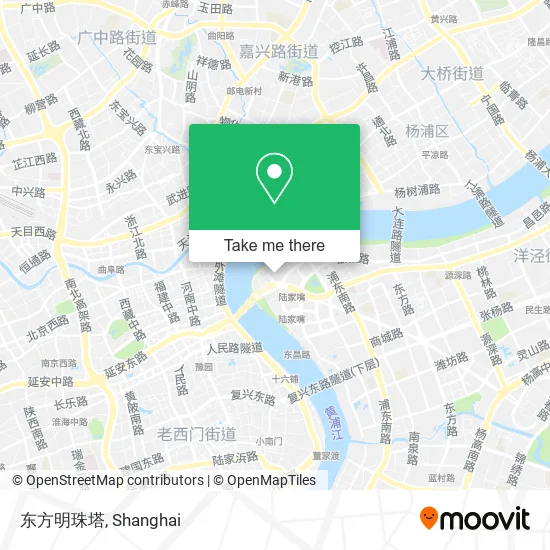 东方明珠塔 map