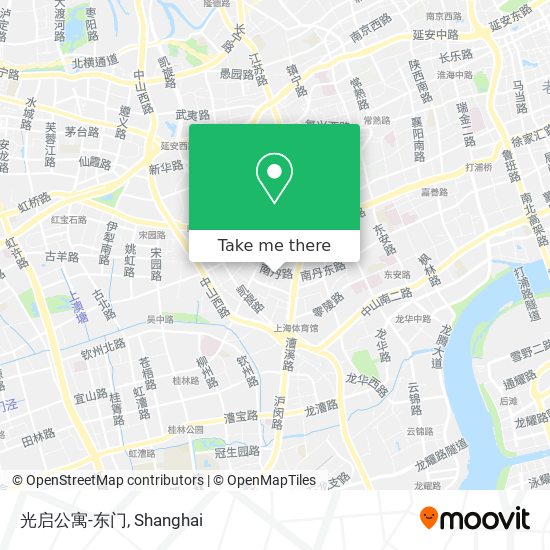 光启公寓-东门 map