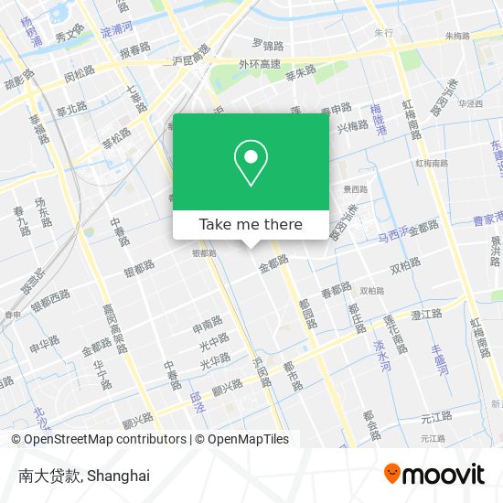 南大贷款 map