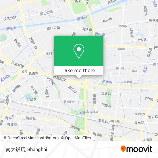 南大饭店 map