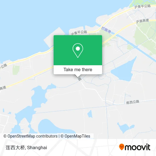 莲西大桥 map