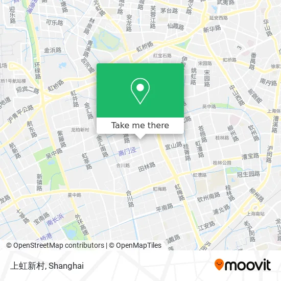 上虹新村 map