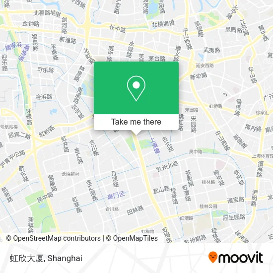 虹欣大厦 map