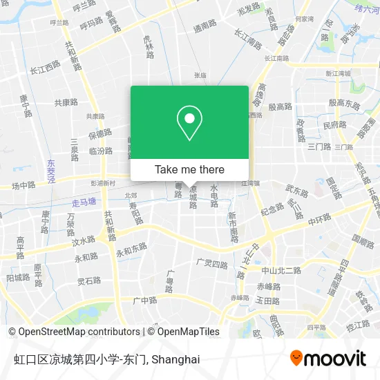 虹口区凉城第四小学-东门 map