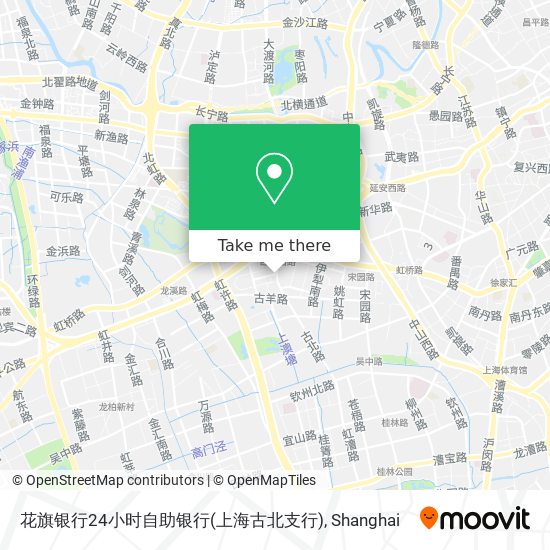 花旗银行24小时自助银行(上海古北支行) map
