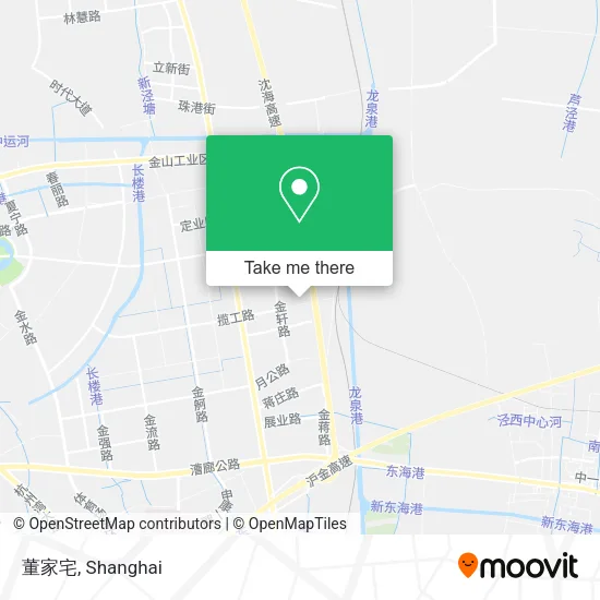 董家宅 map