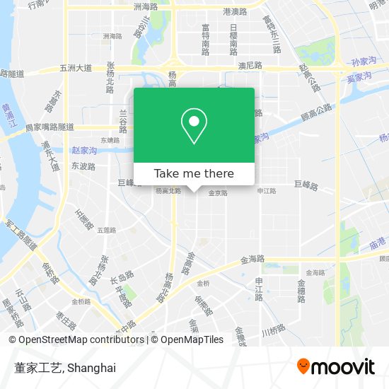 董家工艺 map