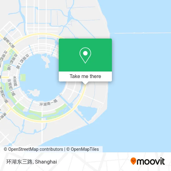 环湖东三路 map