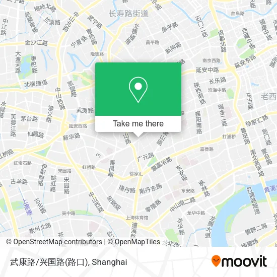 武康路/兴国路(路口) map