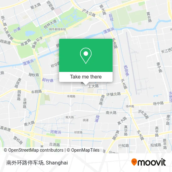 南外环路停车场 map
