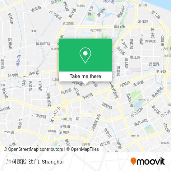 肺科医院-边门 map