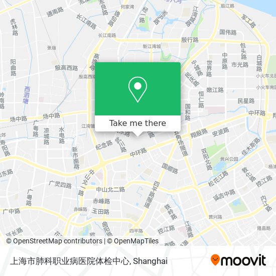 上海市肺科职业病医院体检中心 map