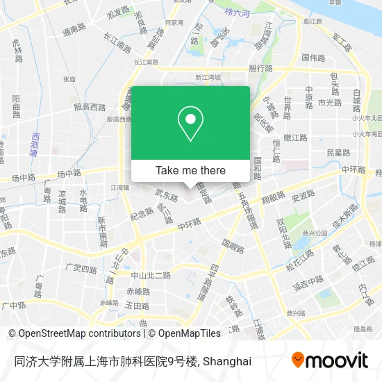 同济大学附属上海市肺科医院9号楼 map