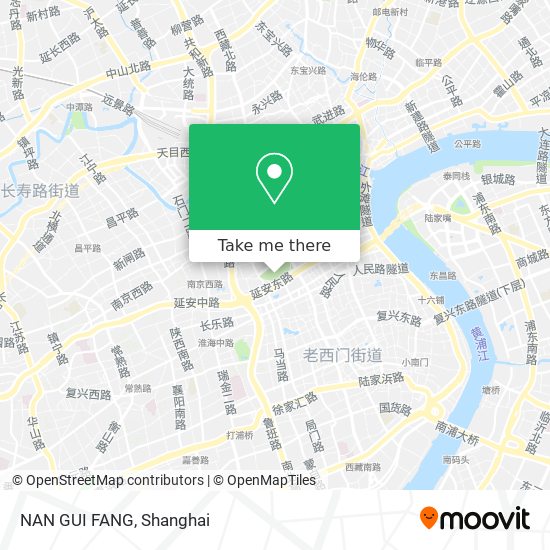 NAN GUI FANG map